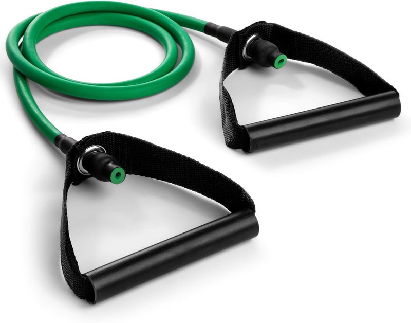 Balego Resistance Tubing with Handles, Green, Medium - Image 1